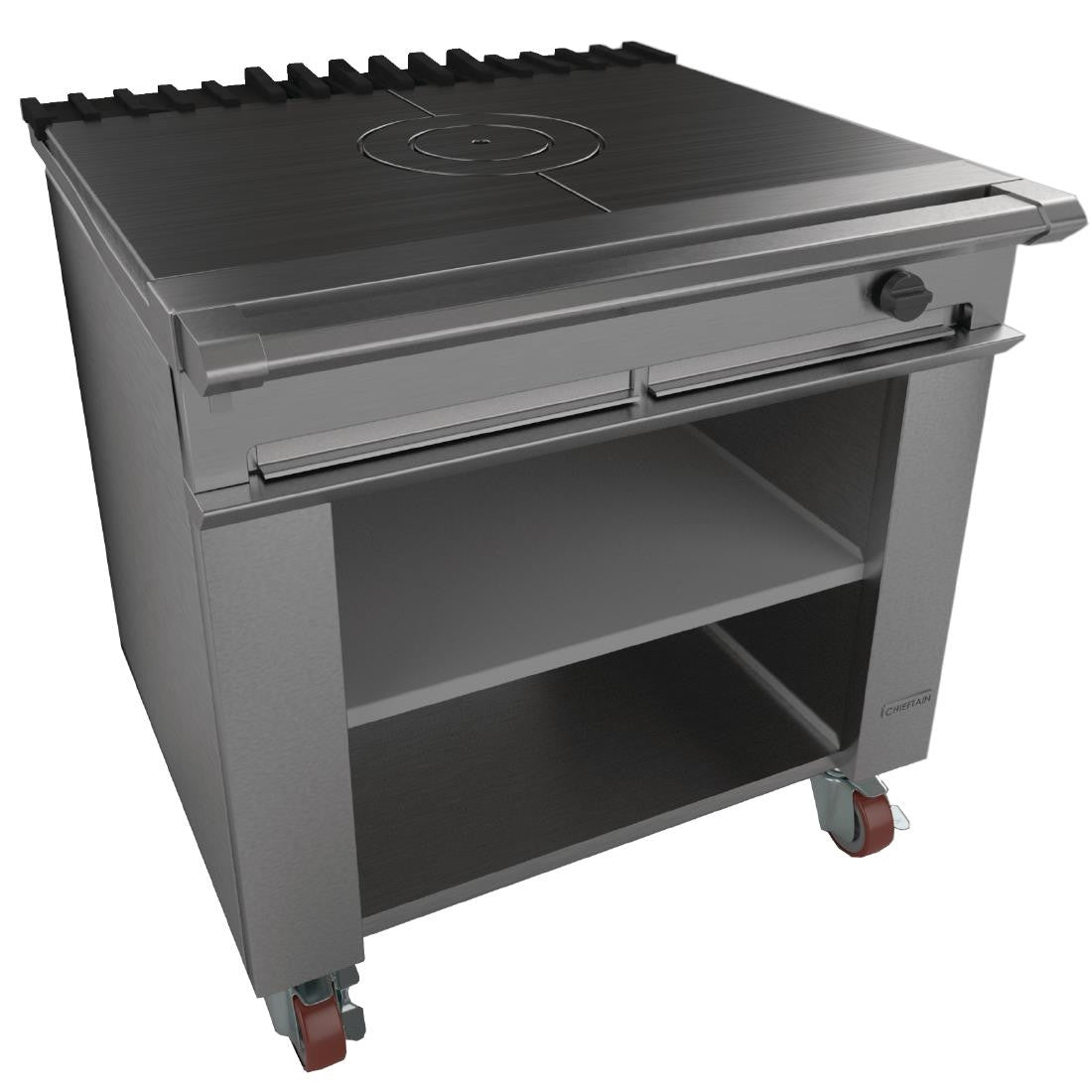 Falcon Chieftain Single Bullseye Solid Top with Castors LPG G1026BX GP003-P