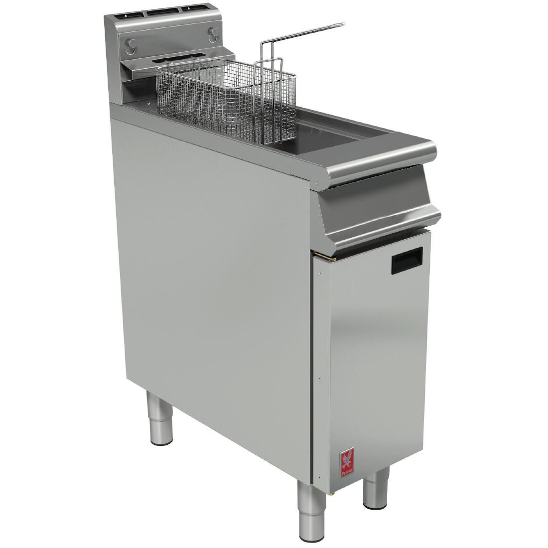 Falcon Dominator Single Tank Single Basket Free Standing Natural Gas Fryer G3830 GP019-N