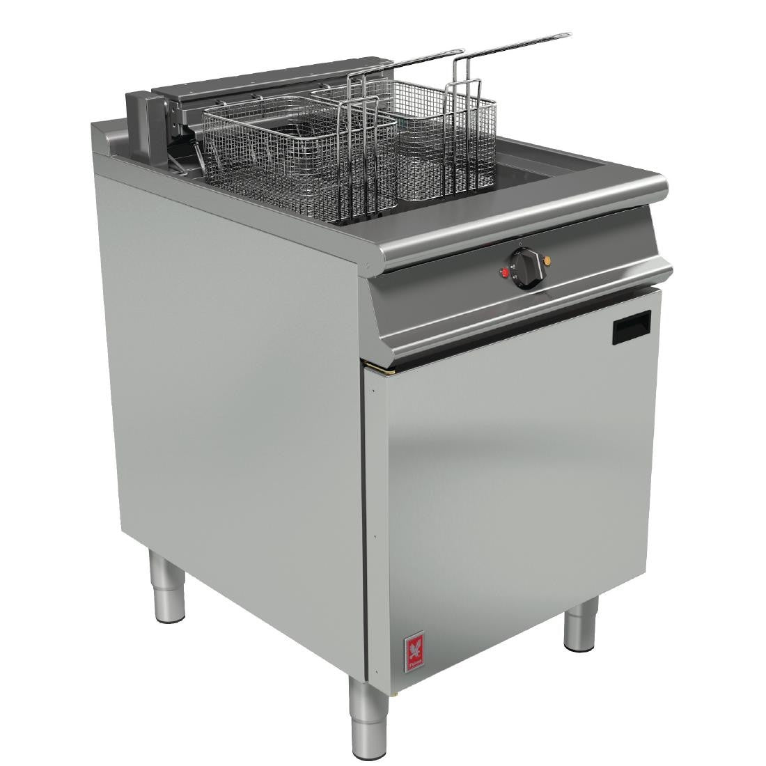 Falcon Dominator Single Tank Twin Basket Free Standing Electric Fryer E3860 GP096