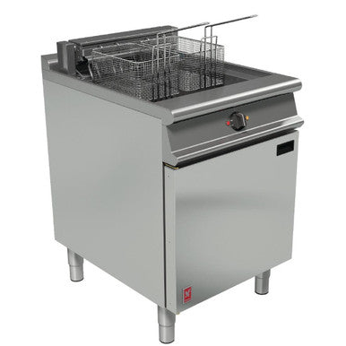 Falcon Dominator Single Tank Twin Basket Free Standing Electric Fryer E3860 GP096