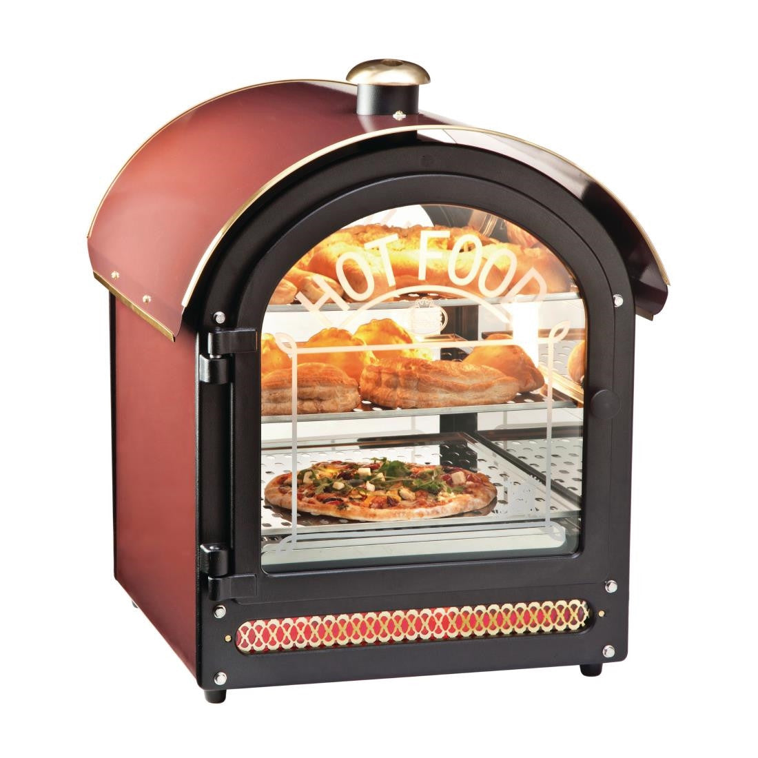 King Edward Hot Food Merchandiser Claret HFMV GP285