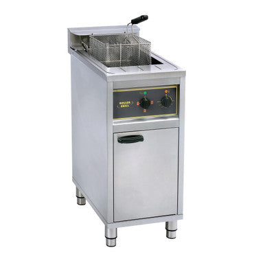 Roller Grill Single Tank Single Basket Free Standing Electric Fryer RFE16C GP312