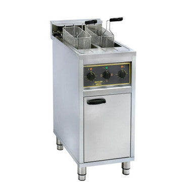 Roller Grill Twin Tank Twin Basket Free Standing Electric Fryer RFE20C GP313