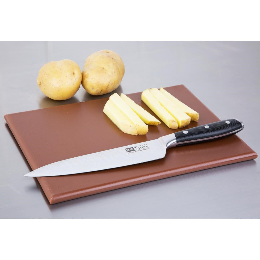 Hygiplas High Density Brown Chopping Board Small HC864