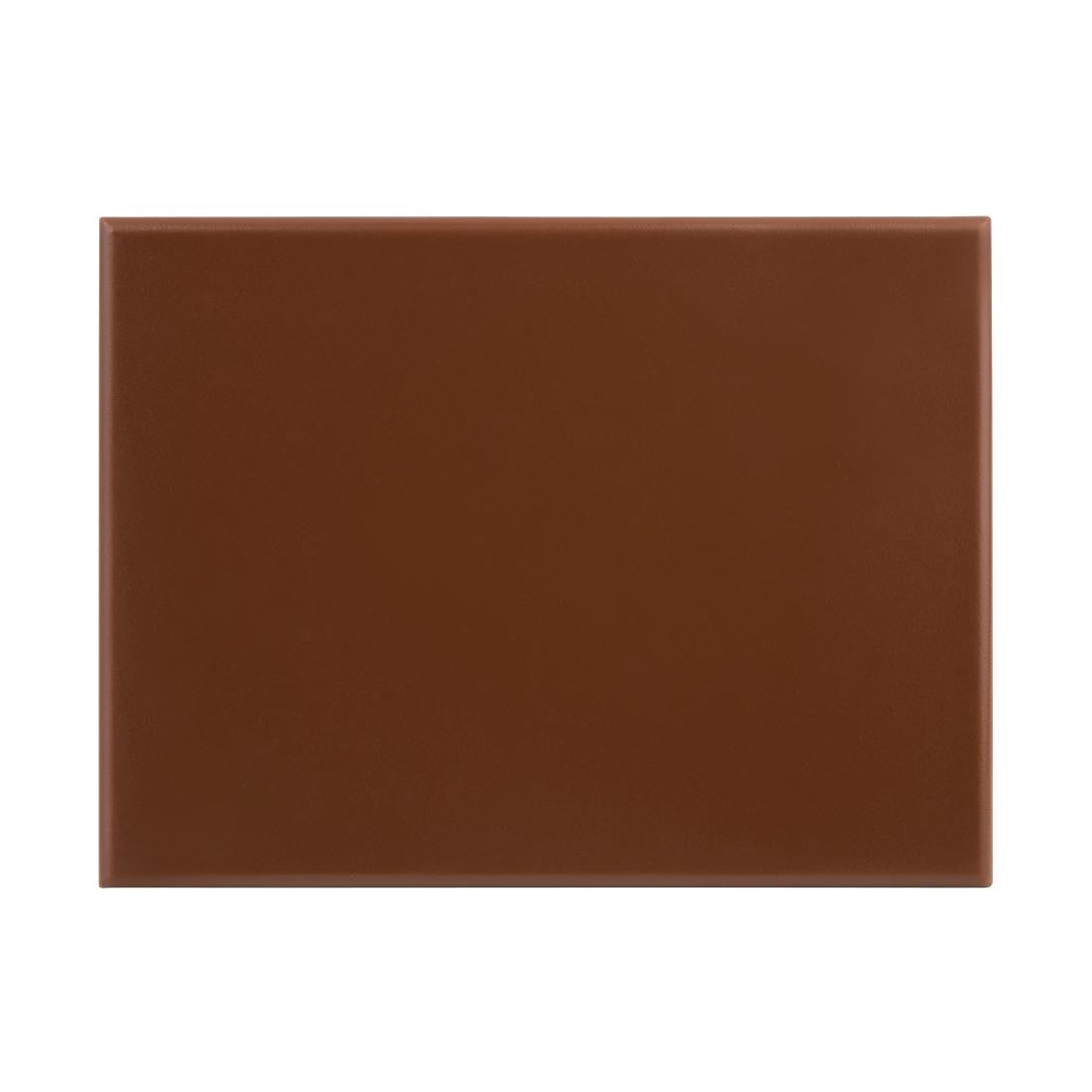Hygiplas High Density Brown Chopping Board Small HC864