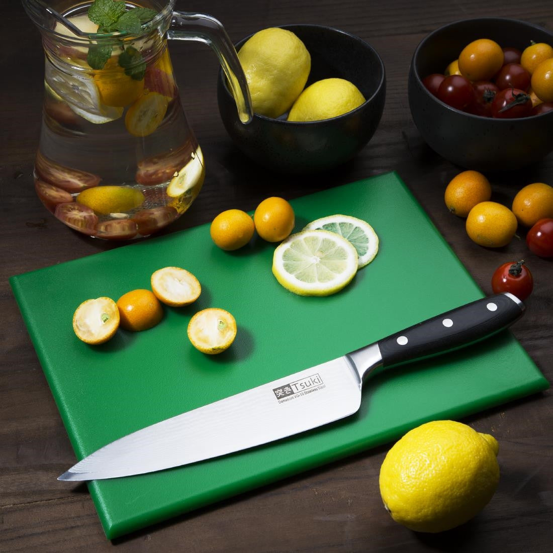 Hygiplas High Density Green Chopping Board Small HC865