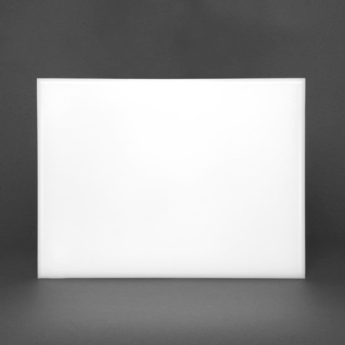 Hygiplas High Density White Chopping Board Small HC867