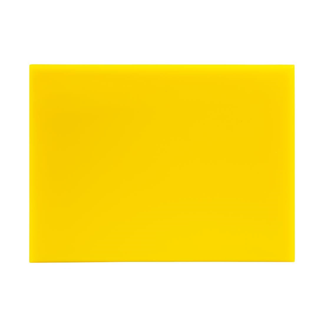 Hygiplas High Density Yellow Chopping Board Small HC868