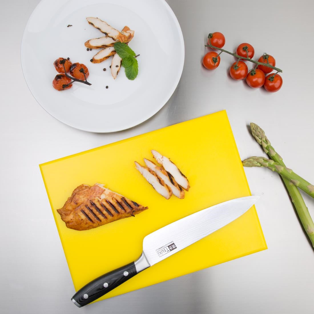 Hygiplas High Density Yellow Chopping Board Small HC868