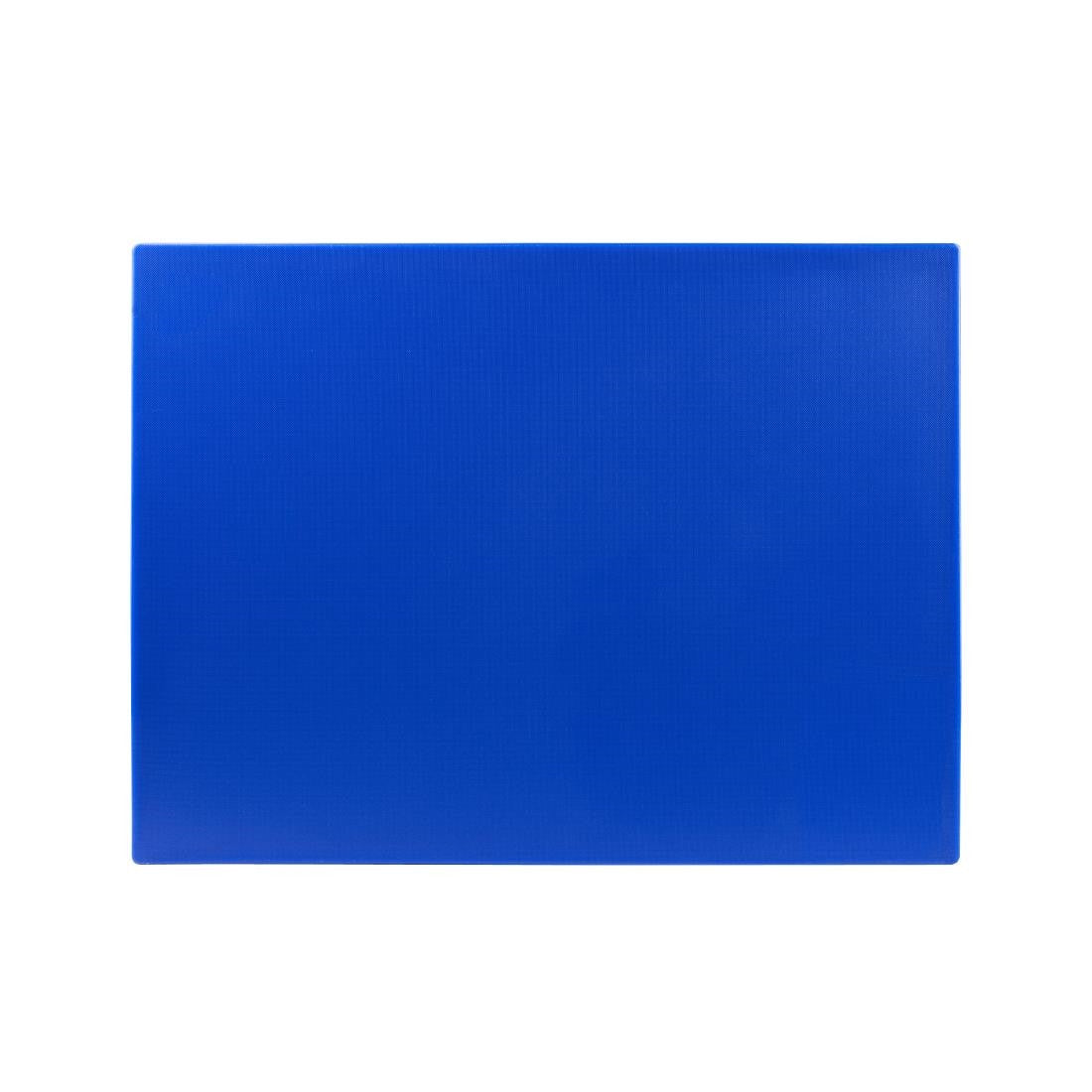 Hygiplas Extra Thick Low Density Blue Chopping Board Large HC872