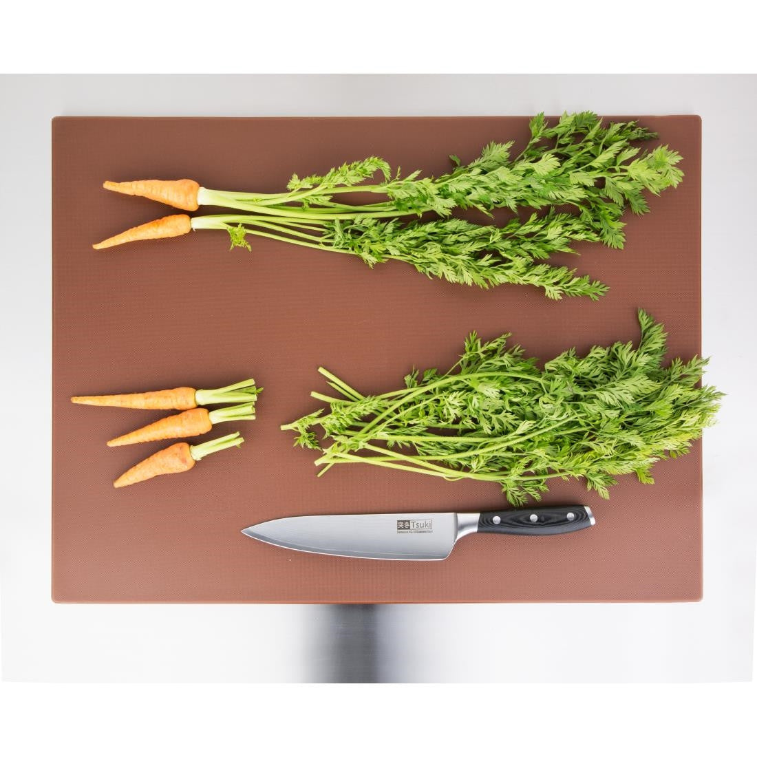 Hygiplas Low Density Brown Chopping Board Large HC873