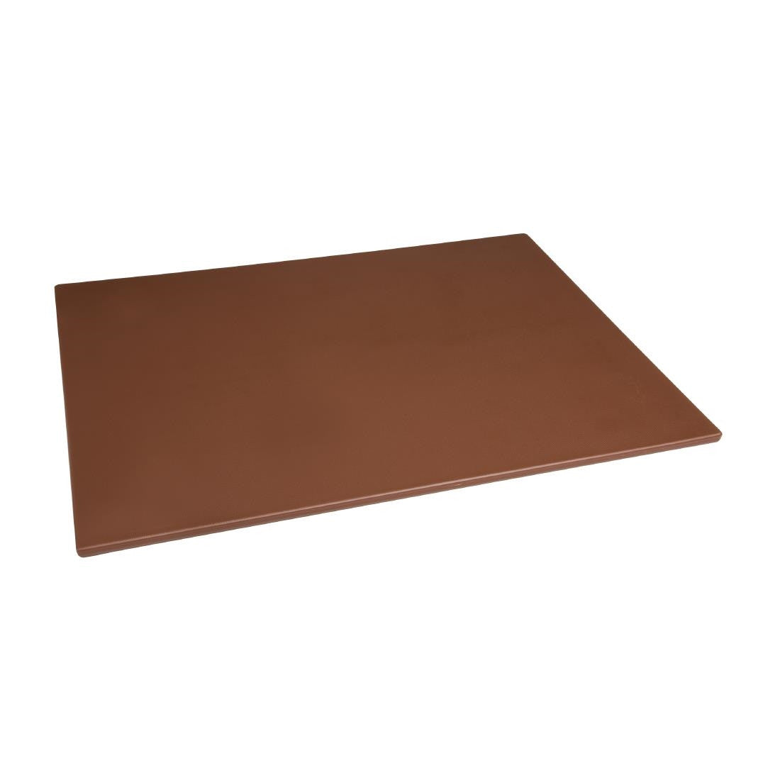 Hygiplas Low Density Brown Chopping Board Large HC873