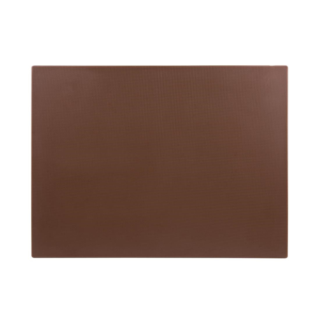 Hygiplas Low Density Brown Chopping Board Large HC873