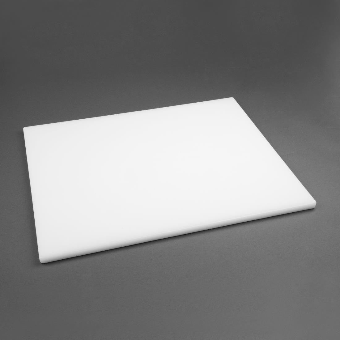 Hygiplas Extra Thick Low Density White Chopping Board Large HC882