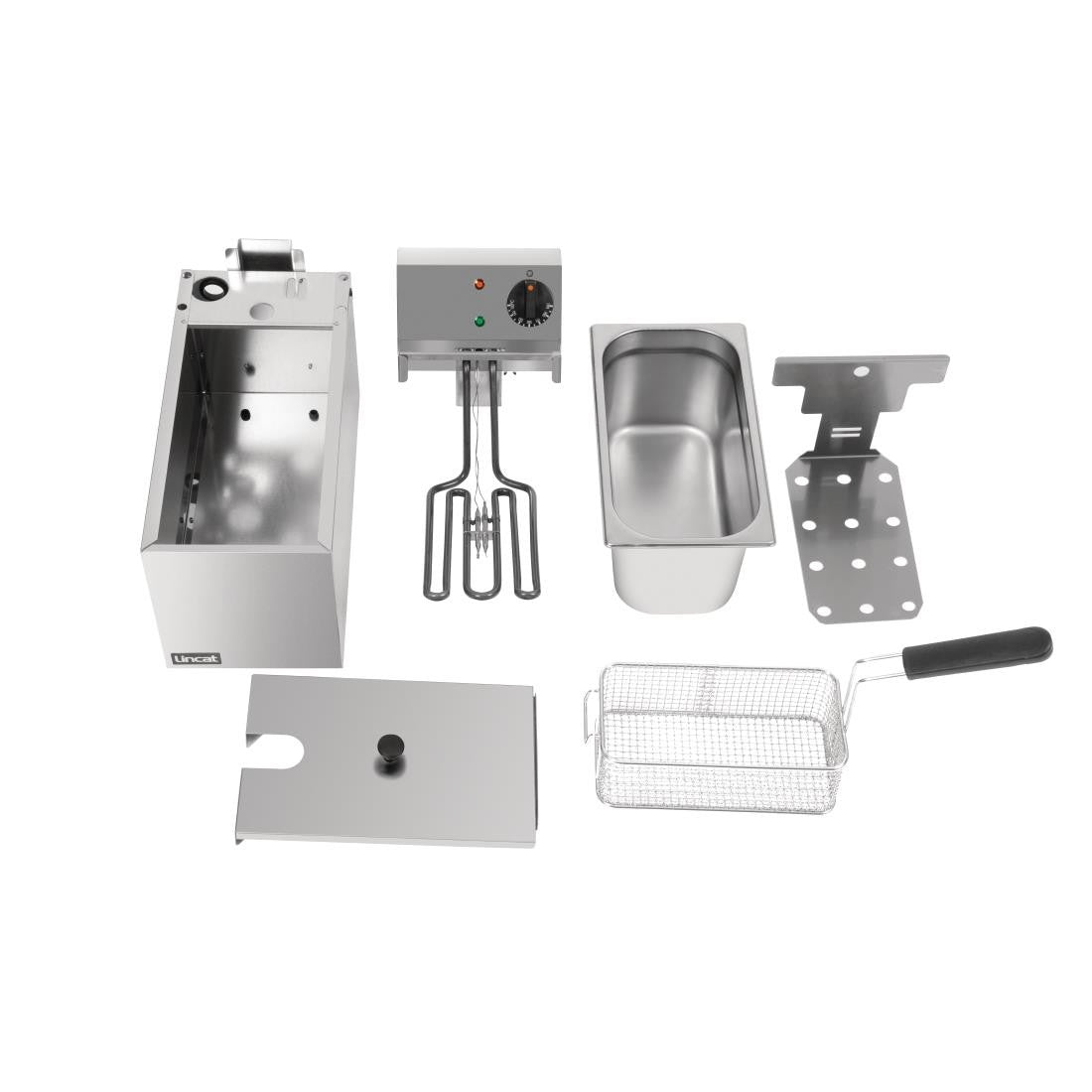 Lincat Single Tank Single Basket Countertop Electric Fryer LSF J526