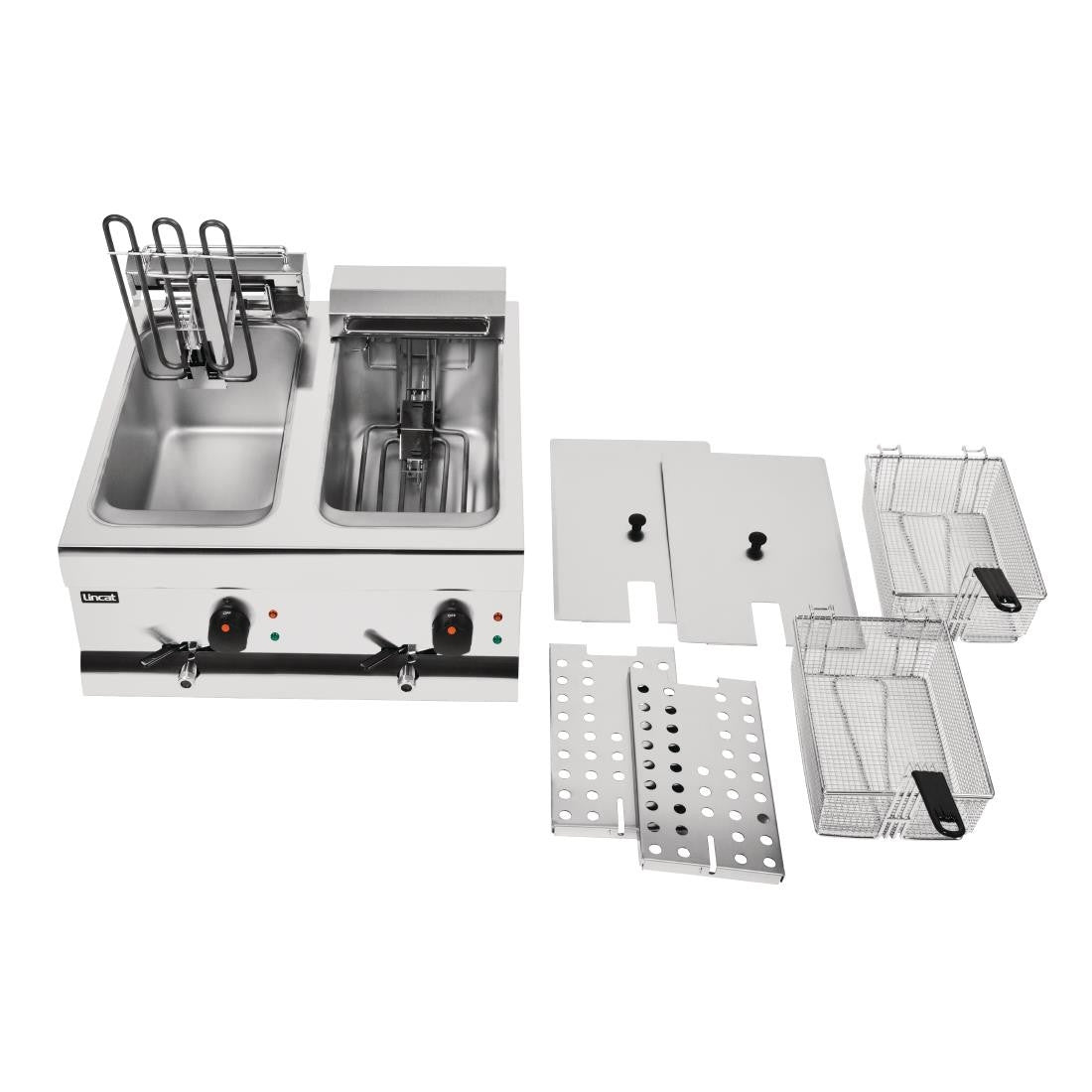 Lincat Twin Tank Twin Basket Countertop Electric Fryer DF66 J537