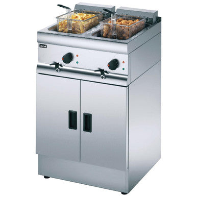 Lincat Twin Tank Twin Basket Free Standing Electric Fryer J12 J962