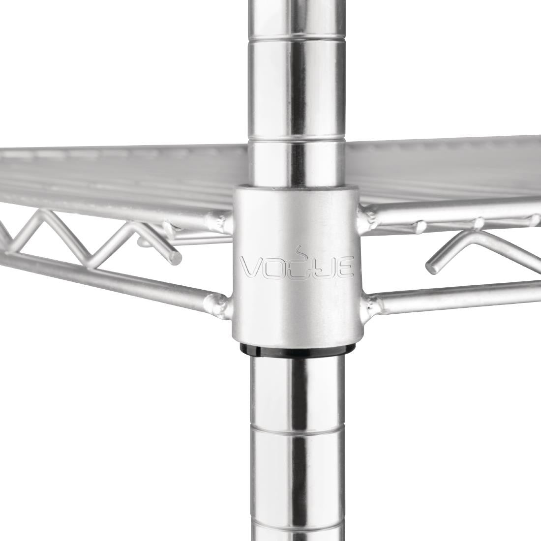 Vogue 4 Tier Wire Shelving Kit 915x460mm L927