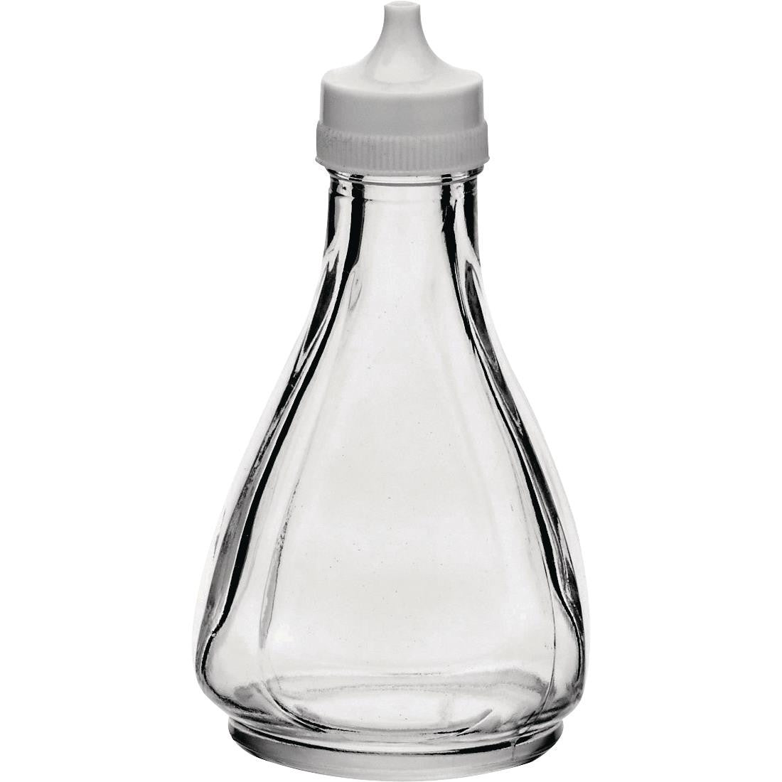 Full shot of Utopia Glass Shaker Vinegar Bottle.
