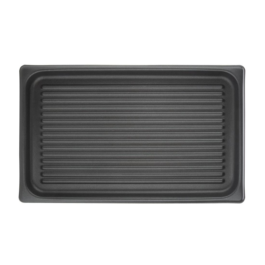 Vogue Ridged Non Stick Baking Sheet S372