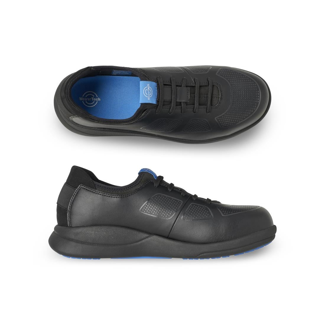 WearerTech Transform Safety Toe Trainer Black with Modular Insole Size 37 BB745-37