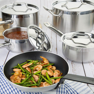 Nisbets Essentials Cook Like A Pro 5-Piece Cookware Set SA690