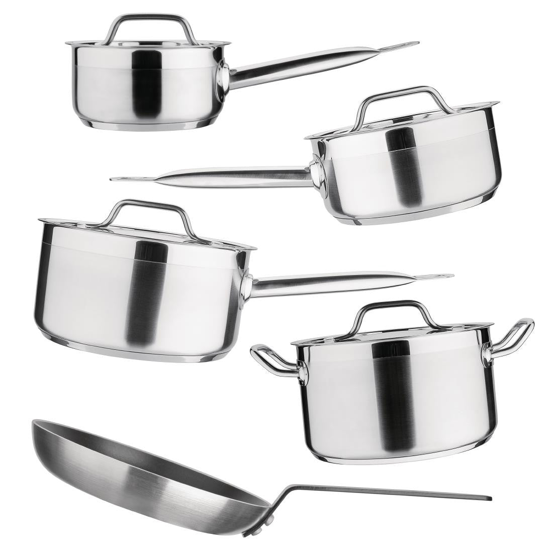 Nisbets Essentials Cook Like A Pro 5-Piece Cookware Set SA690