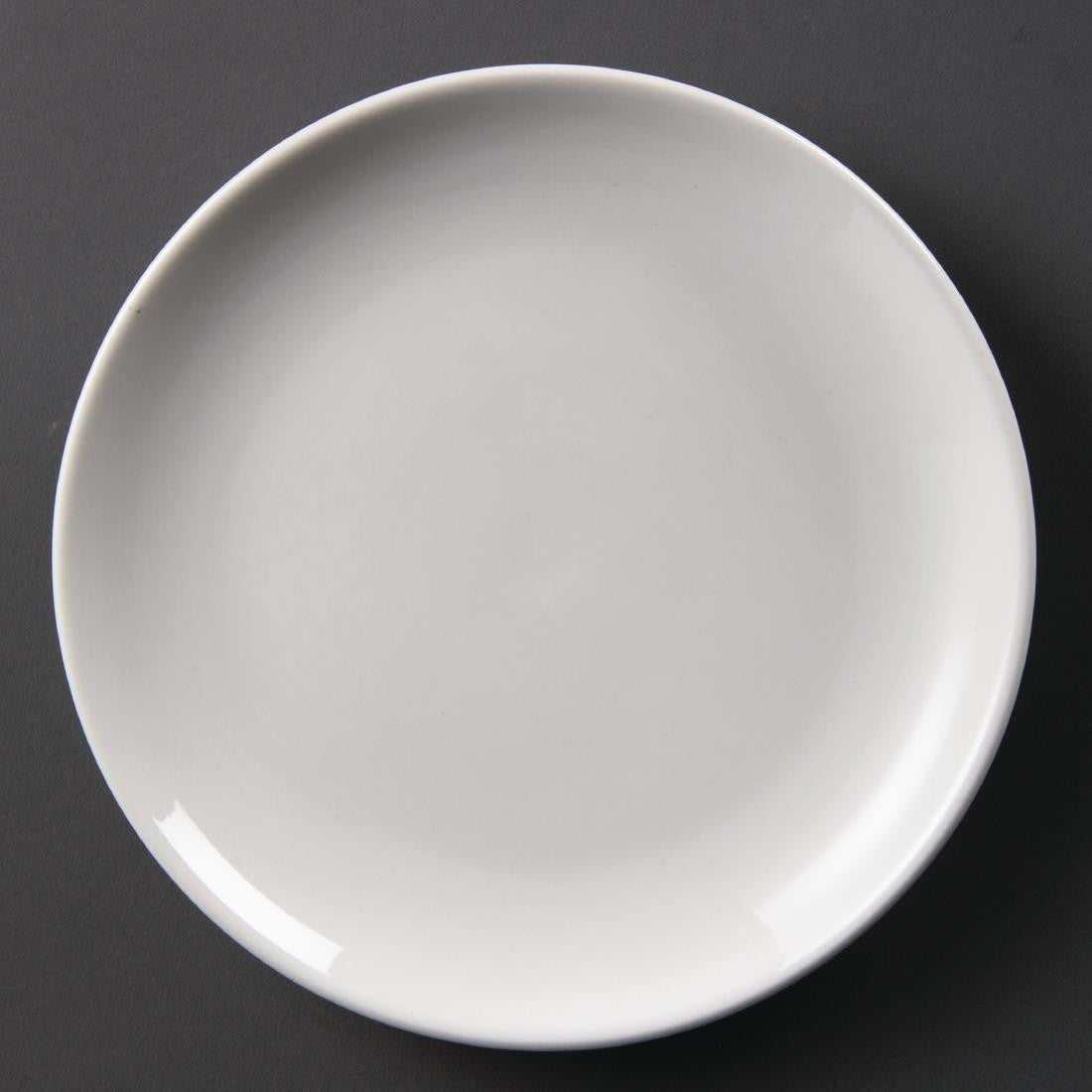 Olympia Whiteware Coupe Plates 200mm 12 Pack U077