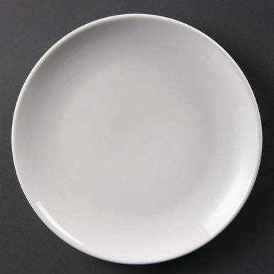 Olympia Whiteware Coupe Plates 250mm 12 Pack U079