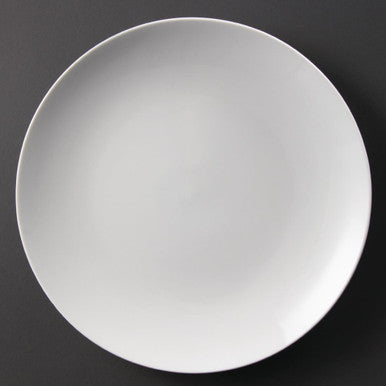 Olympia Whiteware Coupe Plates 310mm 6 Pack U081