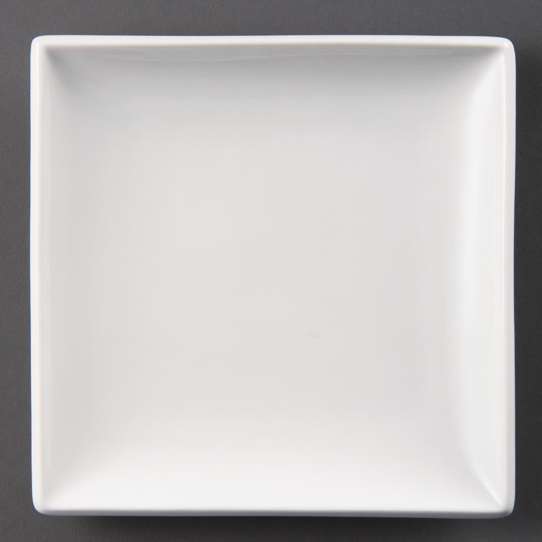 Olympia Whiteware Square Plates 240mm 12 Pack U155