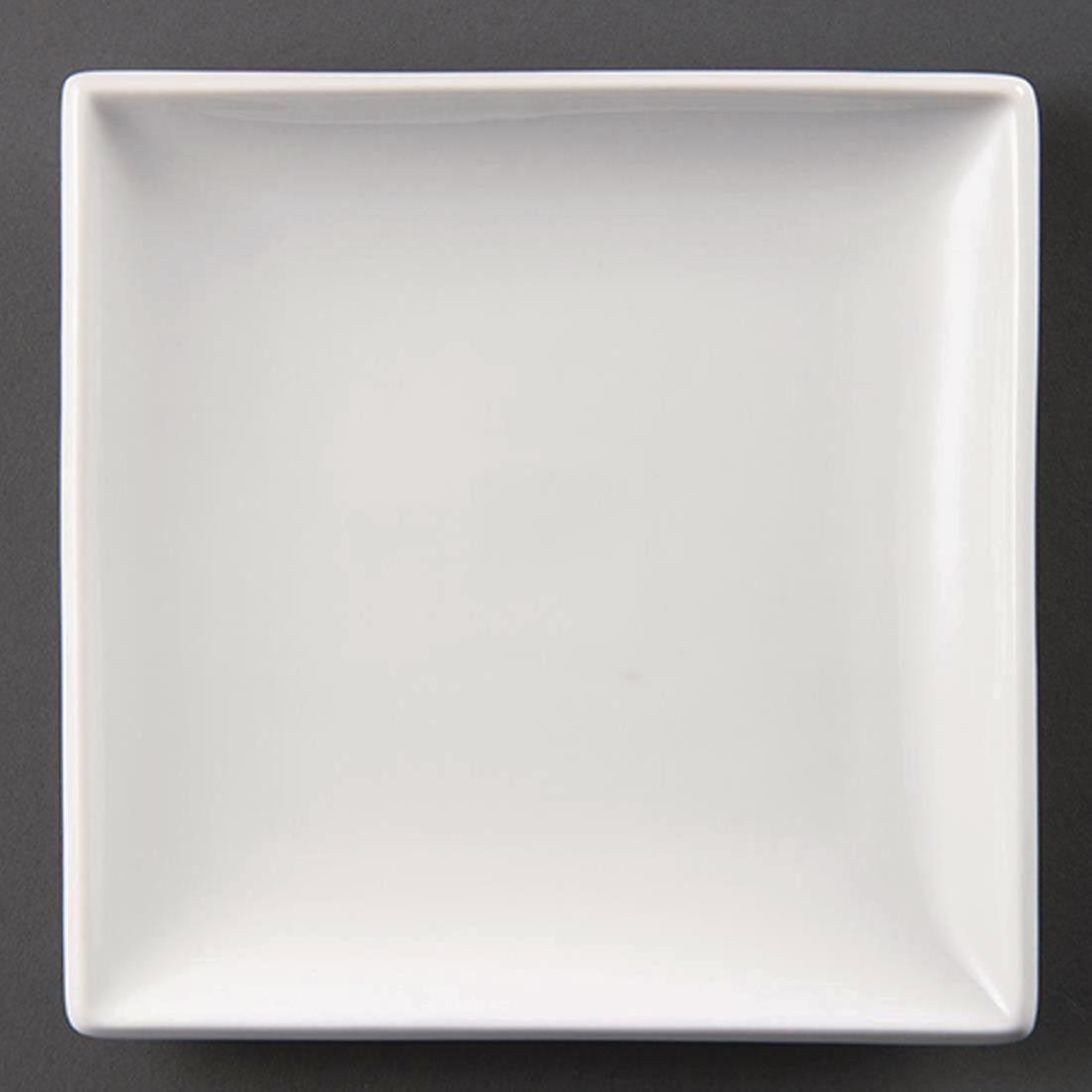 Olympia Whiteware Square Plates 295mm 6 Pack U156