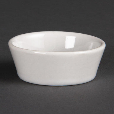 Olympia Whiteware Sloping Edge Bowls 50mm 12 Pack U161
