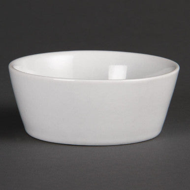 Olympia Whiteware Sloping Edge Bowls 90mm 12 Pack U162