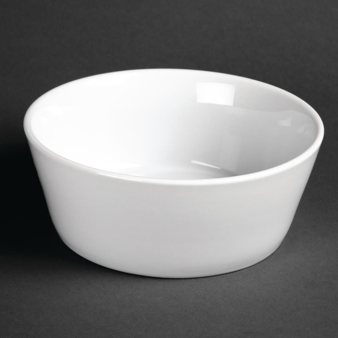 Olympia Whiteware Sloping Edge Bowls 150mm 12 Pack U164