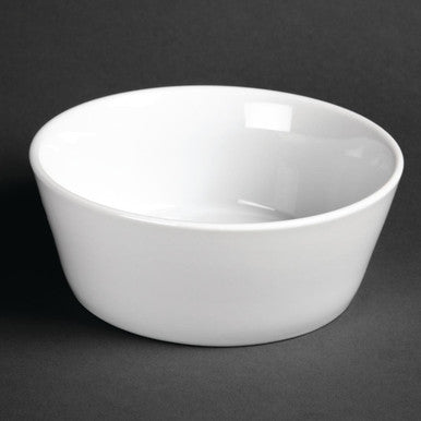 Olympia Whiteware Sloping Edge Bowls 150mm 12 Pack U164