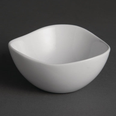 Olympia Whiteware Wavy Bowls 105mm 12 Pack U185