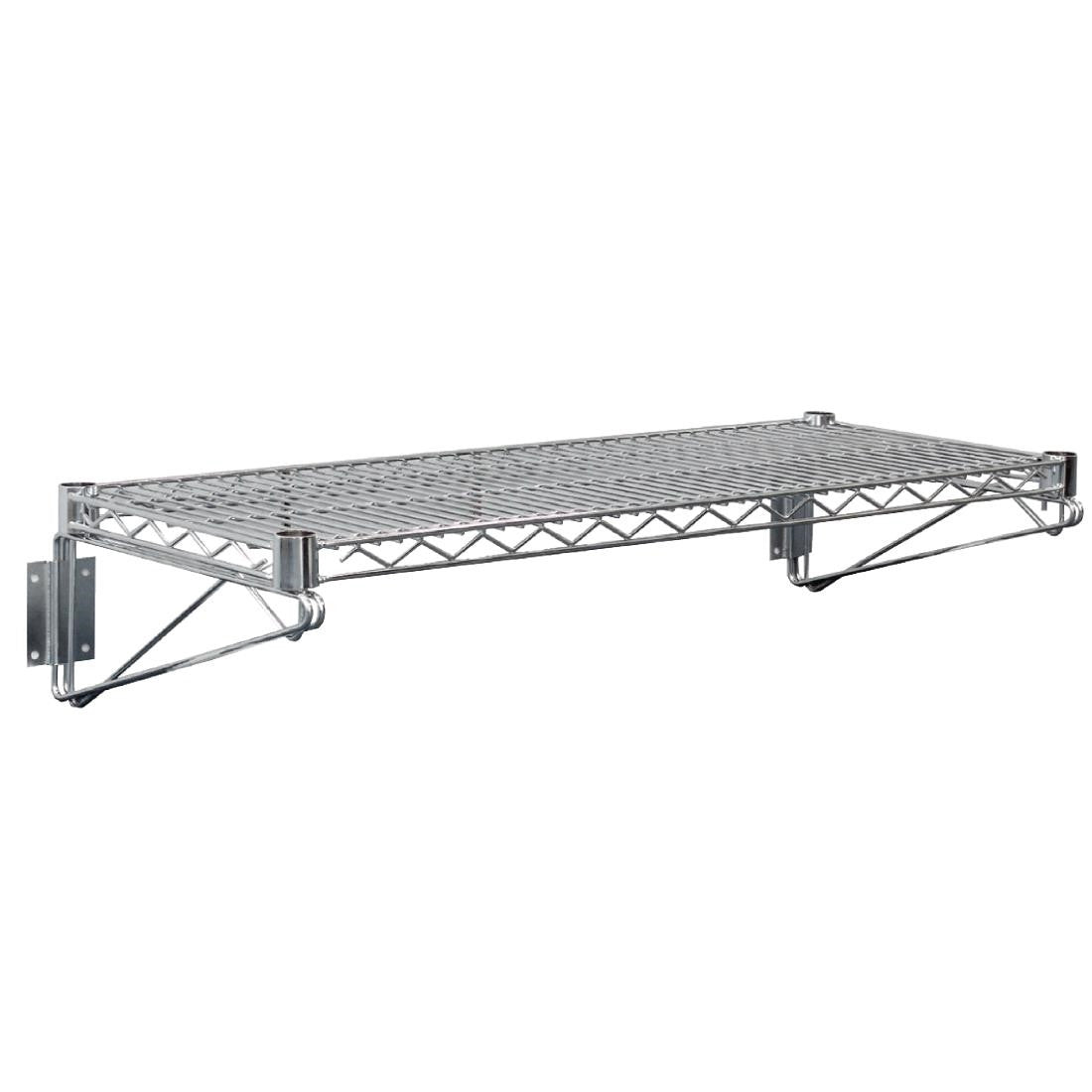 Vogue Steel Wire Wall Shelf 1220mm U202