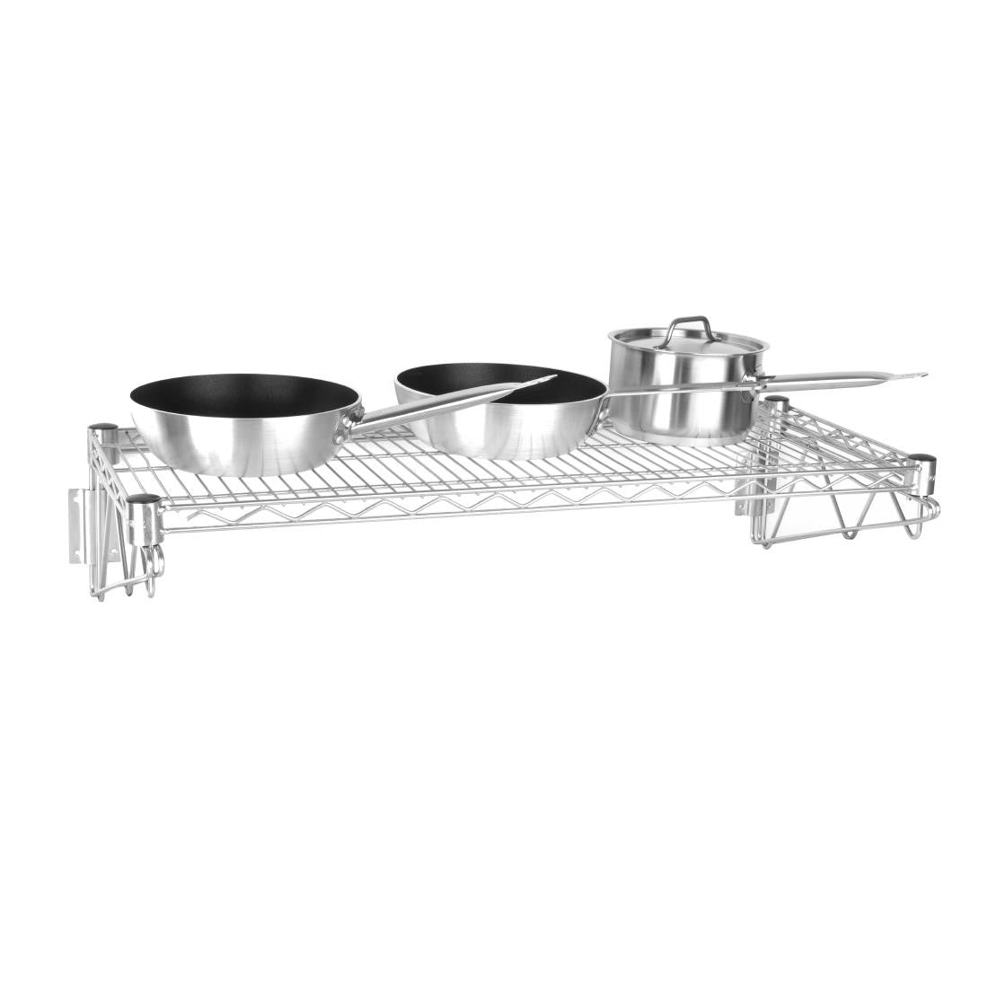 Vogue Steel Wire Wall Shelf 1220mm U202