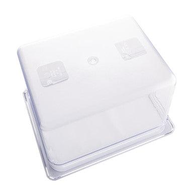 Vogue Polycarbonate 1/2 Gastronorm Container 200mm Clear U231