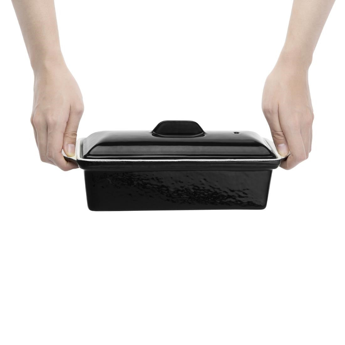 Vogue Black Cast Iron Pate Terrine Mould 1.3Ltr U559