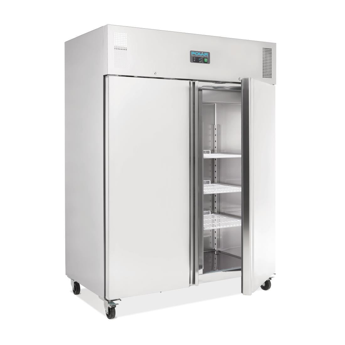 Polar U-Series Upright Double Door Fridge 1300Ltr U634