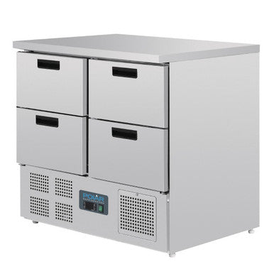 Polar G-Series 4 Drawer Counter Fridge 240Ltr U638