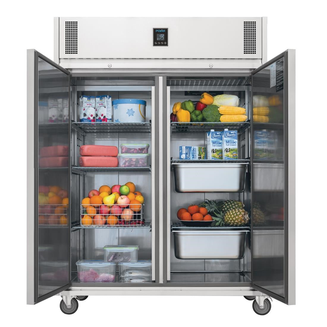 Polar U-Series Premium Double Door Fridge 1170Ltr UA003