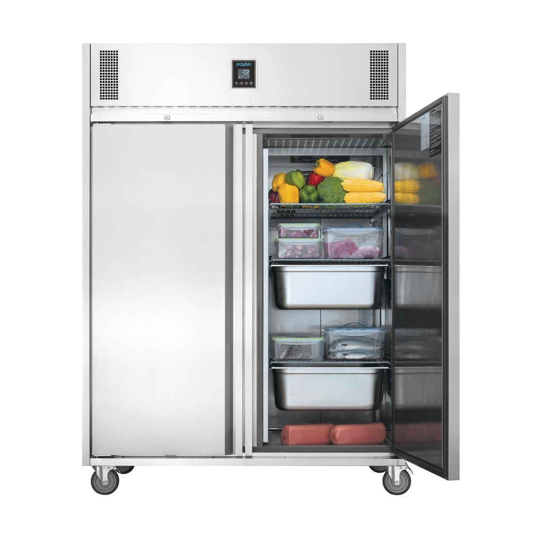 Polar U-Series Premium Double Door Fridge 1170Ltr UA003