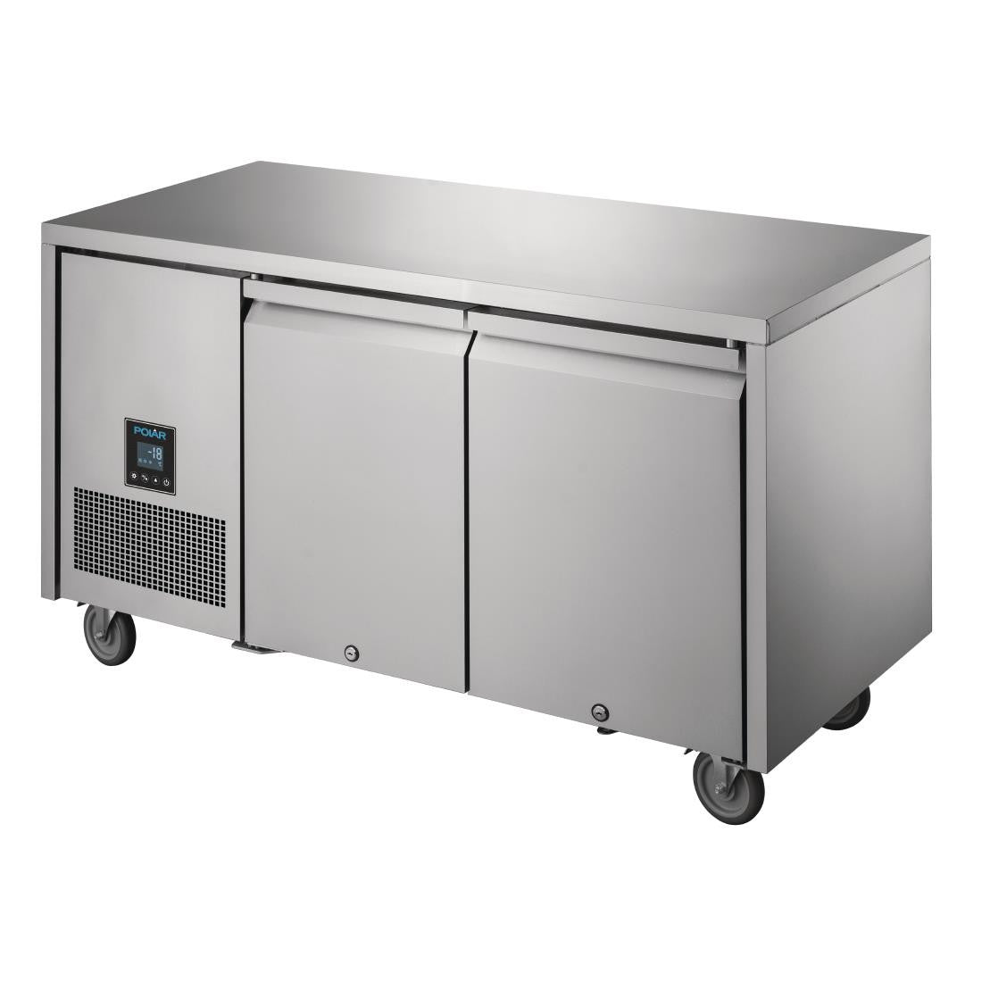 Polar U-Series Premium Double Door Counter Freezer 267tr UA006