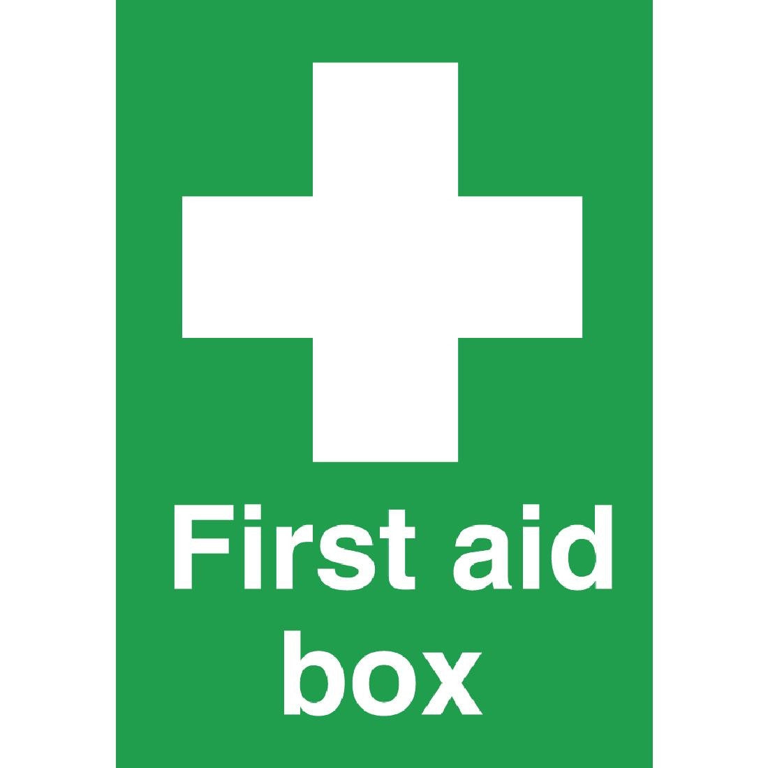 First Aid Box Sign W315