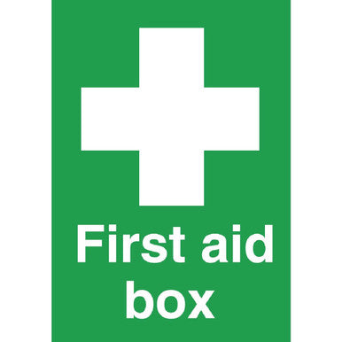 First Aid Box Sign W315