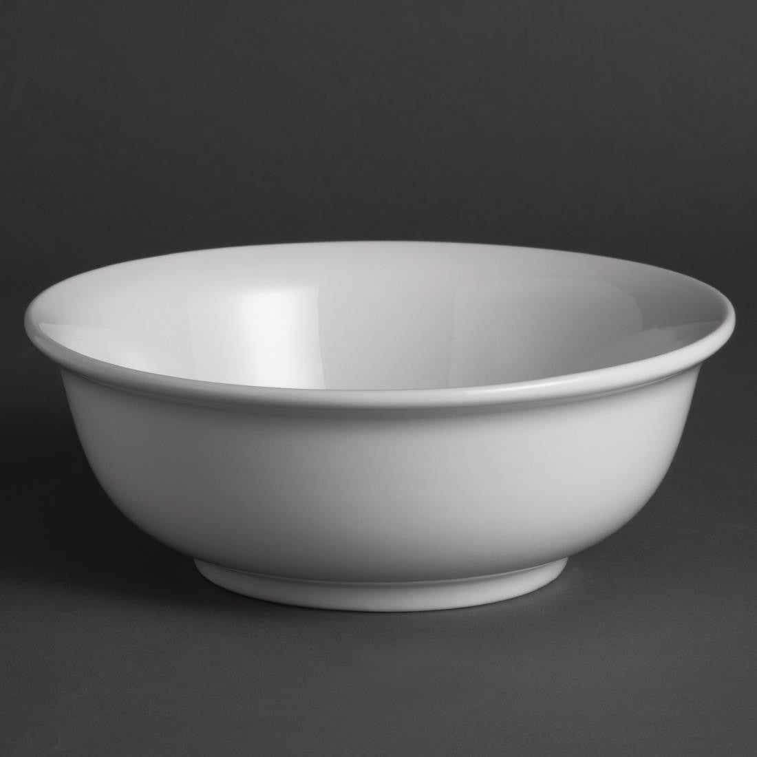 Olympia Whiteware Salad Bowls 200mm 6 Pack W428