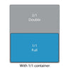 Cambro Polycarbonate 1/1 Gastronorm Tray 100mm DM729